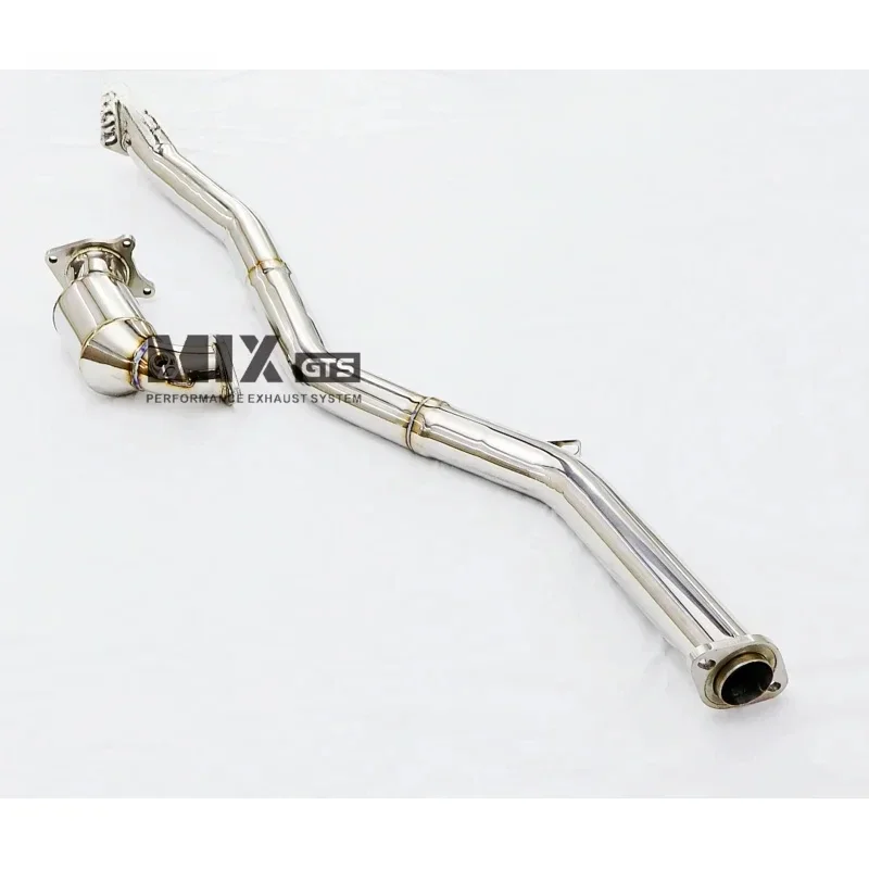 Stainless Steel Turbo Downpipe Exhaust for Subaru Impreza WRX STI 2008-14 EJ20 EJ25 3 in High Quality