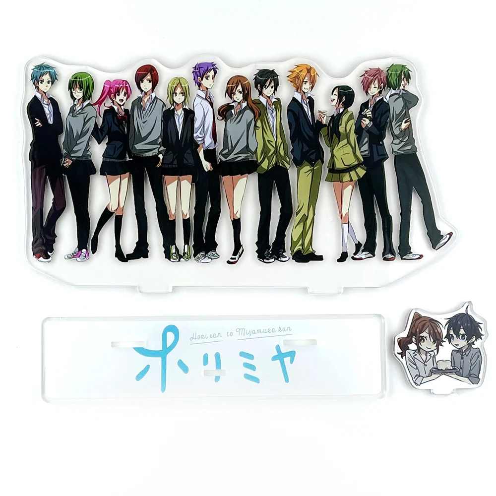 Horimiya group Miyamura Izumi Hori Kyoko Yuki Tooru Kakeru Sakura Shu acrylic standee figurines desk decoration cake topper