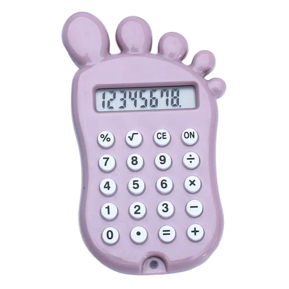 Calculator 8 Digit LCD Screen Multifunctional with Comfortable Silicone Buttons Calculator