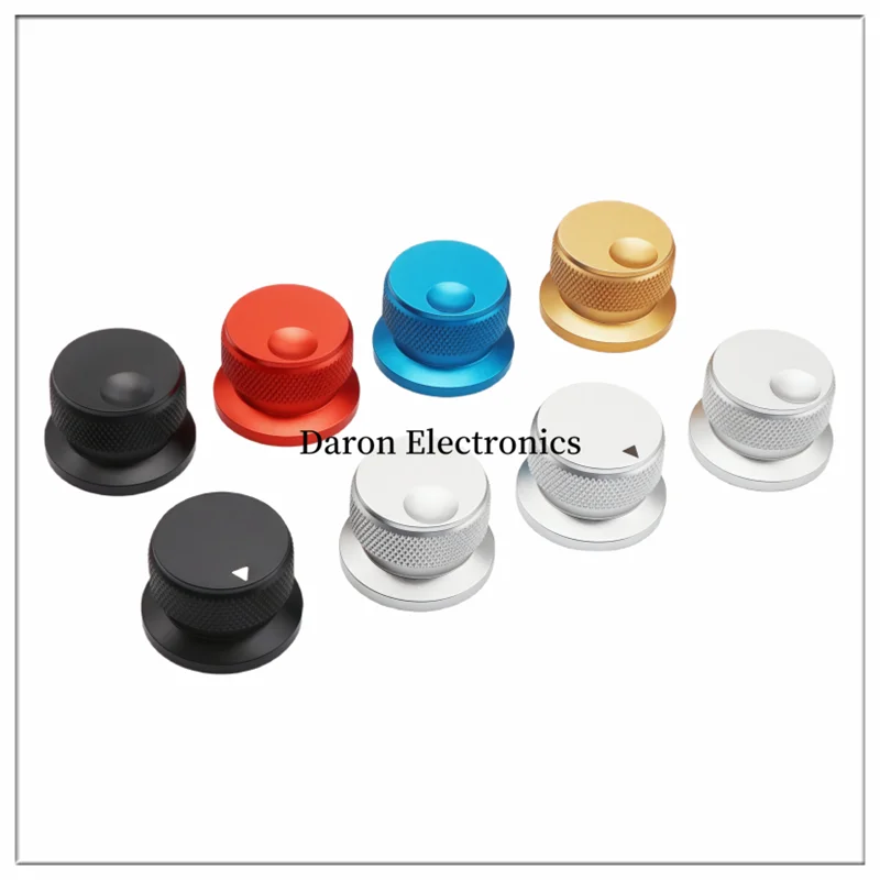 Color aluminum alloy solid knob 30*20 potentiometer knob cap Household appliance instrument rotary adjustment cap