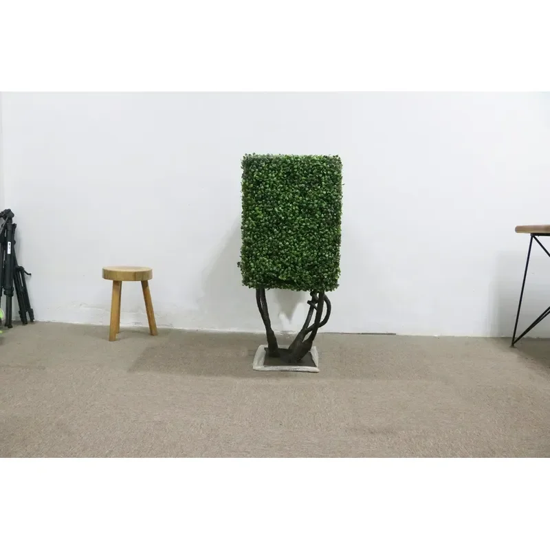Customized Artificial Fence Hedge Screen Boxwood Garden Privacy Wall Artificial Boxwood Hedge Panels for Sale Factory Price