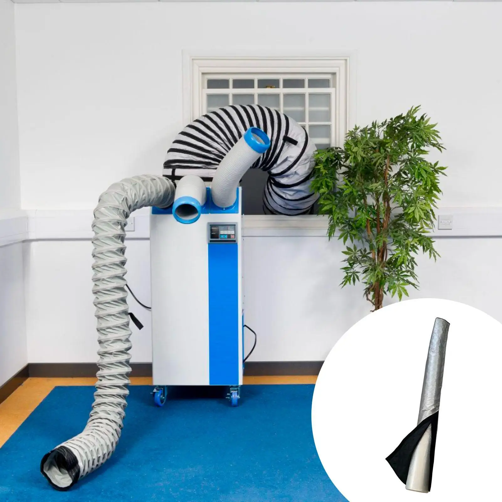 Tragbare Klimaanlage Schlauch Abdeckung Schlauch Schützende Staub Hülse Haushalt Klimaanlage Abluft Schlauch Wärmedämmung Abdeckung