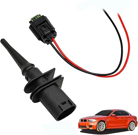 Temp Exterior Outside Ambient Car Air Temperature Sensor With Wire For BMW 1 6 7 Series E46 E90 E91 E39 E60 E63 E38 65816905133
