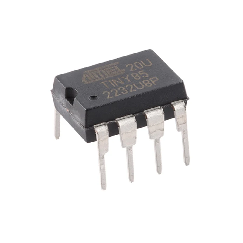 10PCS ATTINY85 ATTINY85-20PU ATTINY85-20,TI brand Integrated Circuit. 8-bit microcontroller - MCU DIP-8