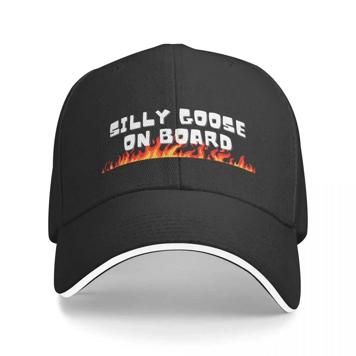 

Silly Goose on Board Bumper Sticker Baseball Cap Thermal Visor Golf Cap Cosplay For Women 2025 Men's