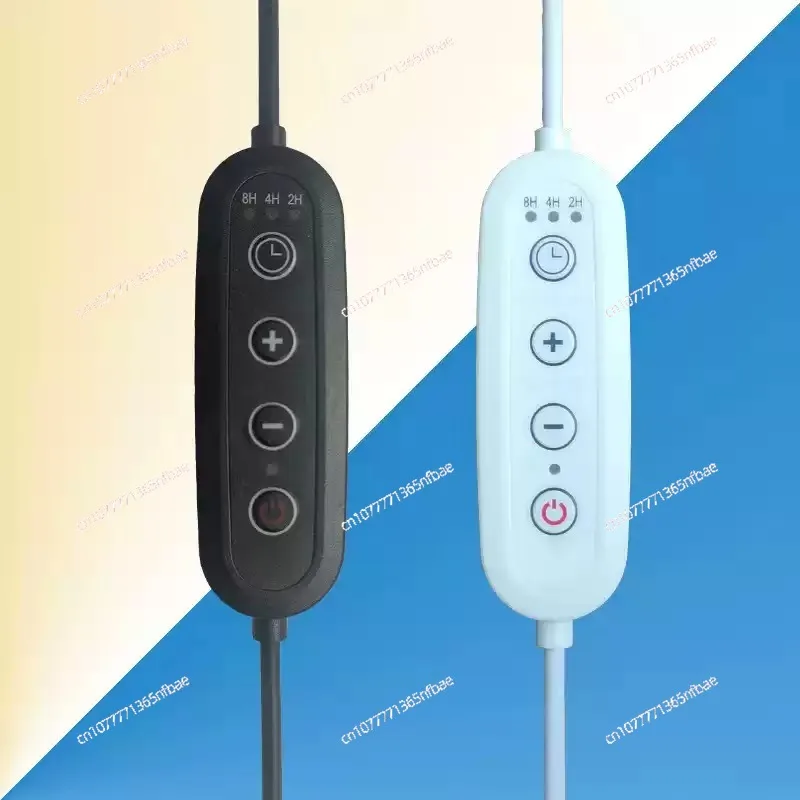 110V-220V EU Smart LED Controller with Timer, 3-Step Dimmer & Auto Color Shift for Grow Lights