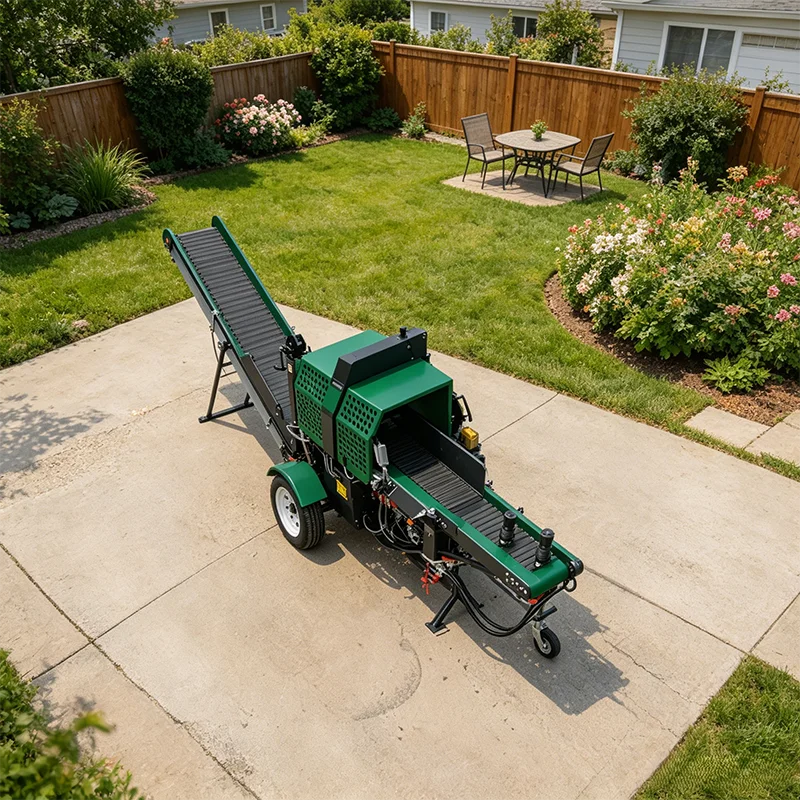 Wide Application Firewood Processor Log Splitter Hydraulic Wood Splitter Forest Garden Farm Household Timber Splitting Gear