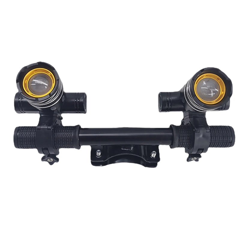 Electric Scooter LED Headlight USB Rechargeable T6 Spotlight Fog Lamp For Ninebot Max G30 ES2 ES4