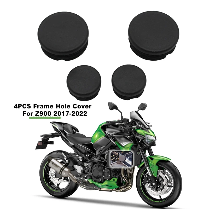 

Для Kawasaki Z900 Z 900 z900 2017-2022 2021 2020 аксессуары для мотоциклов, заглушки для рамы, заглушки для отверстий в раме, декоративные заглушки