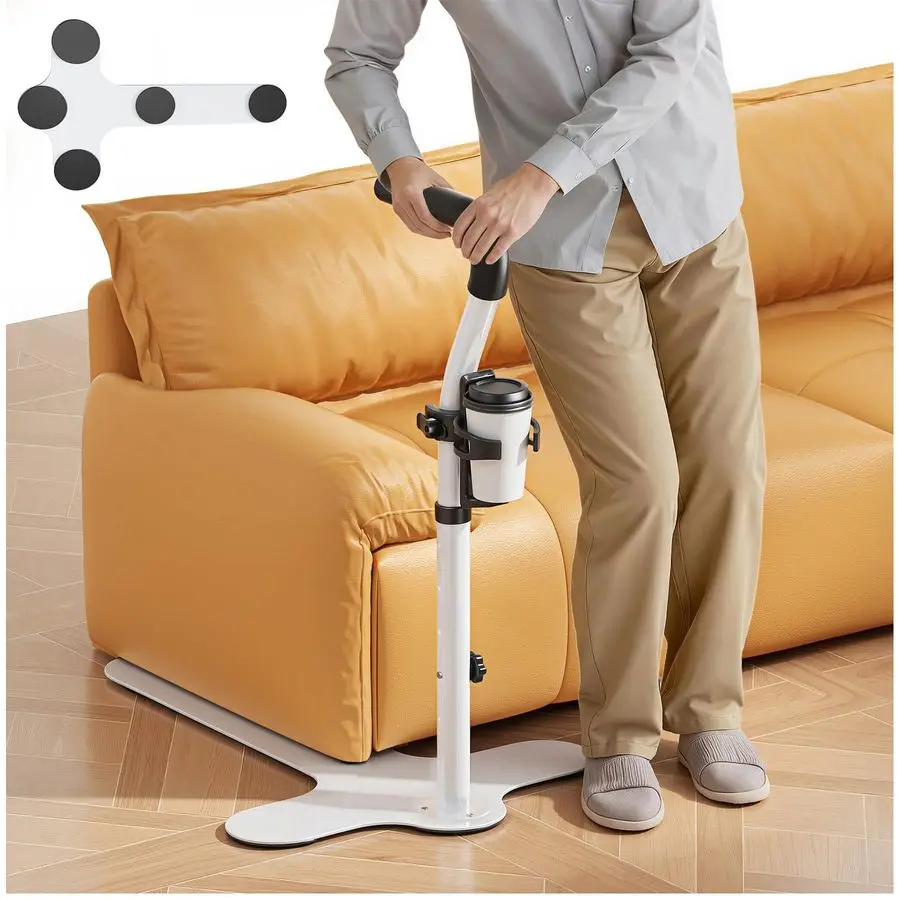 

Допомогательное средство для пожилых людей, вспомогательные устройства для подъема кресла с регулируемой высотой для пожилых людей, противоскользящий диван-подъемник Pro, поддерживает до 450 фунтов, H