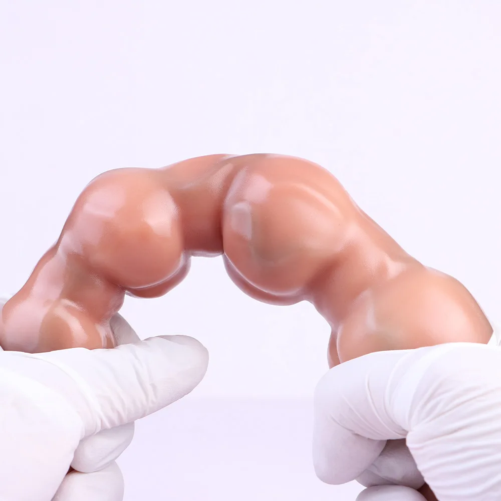 CITYFUN أربعة الخرز الجنس الهزاز الشرج دسار بعقب المكونات سيليكون لعبة الجنس للنساء الرجال مثليه ثلاثة محرك قوي محفز #4