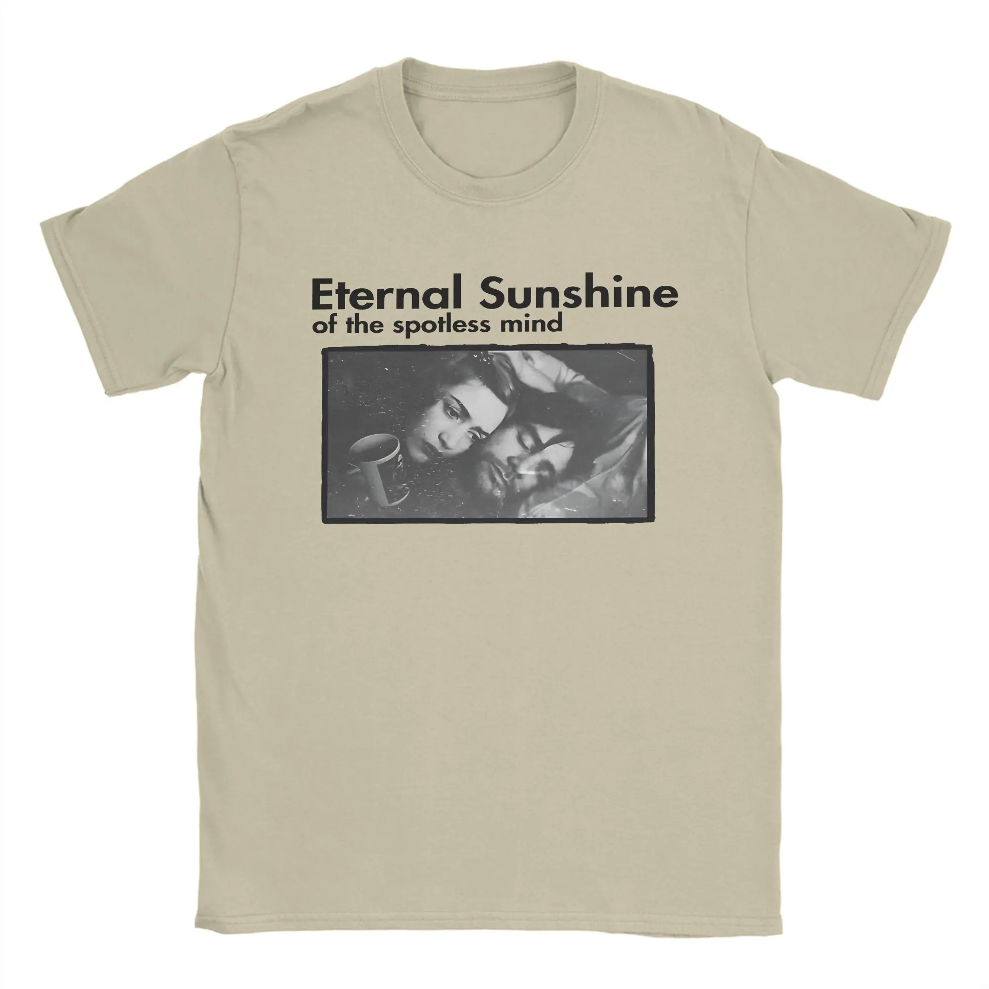 Vintage Eternal Sunshine Of The Spotless Mind T-Shirts for Men Round Collar Cotton T Shirts Tee Shirt 4XL 5XL 6XL Clothing