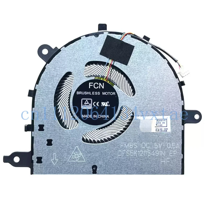 

Replacement Laptop CPU Cooling Fan for Lenovo xiaoxin 15-are 15-ITL 2020 ideapad 5-15ITL05 5-15ALC05 Series 5F10S13906 0.1