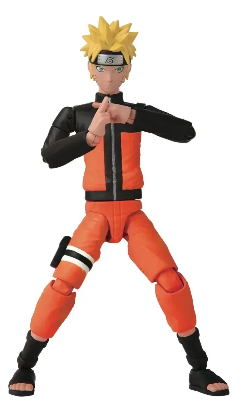 

Bandai оригинальная аниме-модель NARUTO Uzumaki Naruto Uchiha Sasuke Hatake Kakashi Joints подвижная аниме-фигурка модель игрушки в наличии