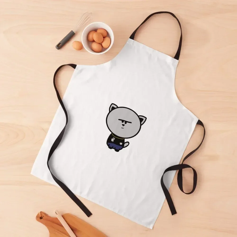 

Pale Cat Apron Cute Kitchen Accessories Chef Accessories Apron