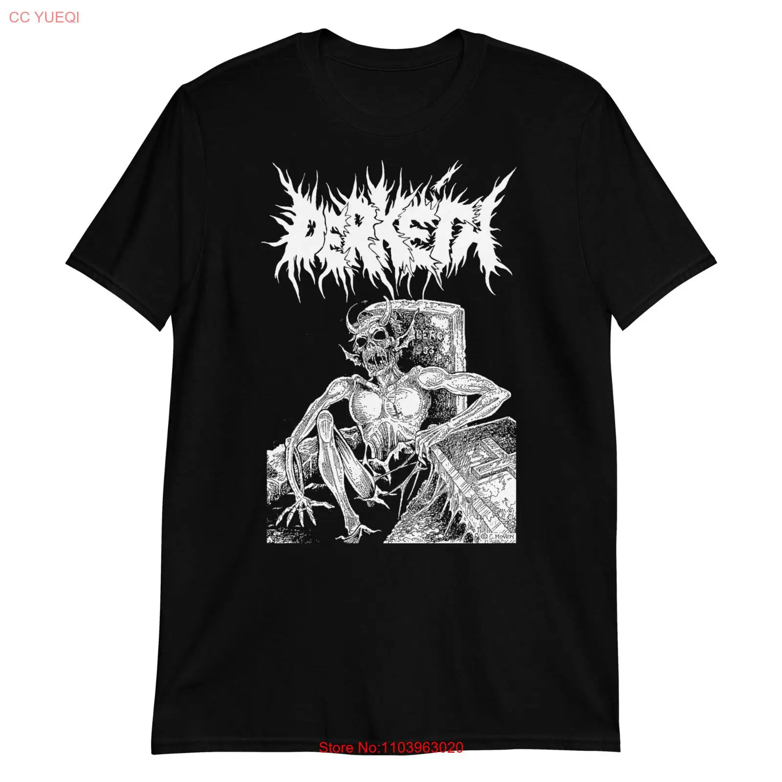 Derketa Mythic Imprecation Absu Astarte Iron Maidens Opera IX Morbid Ang T-Shirt