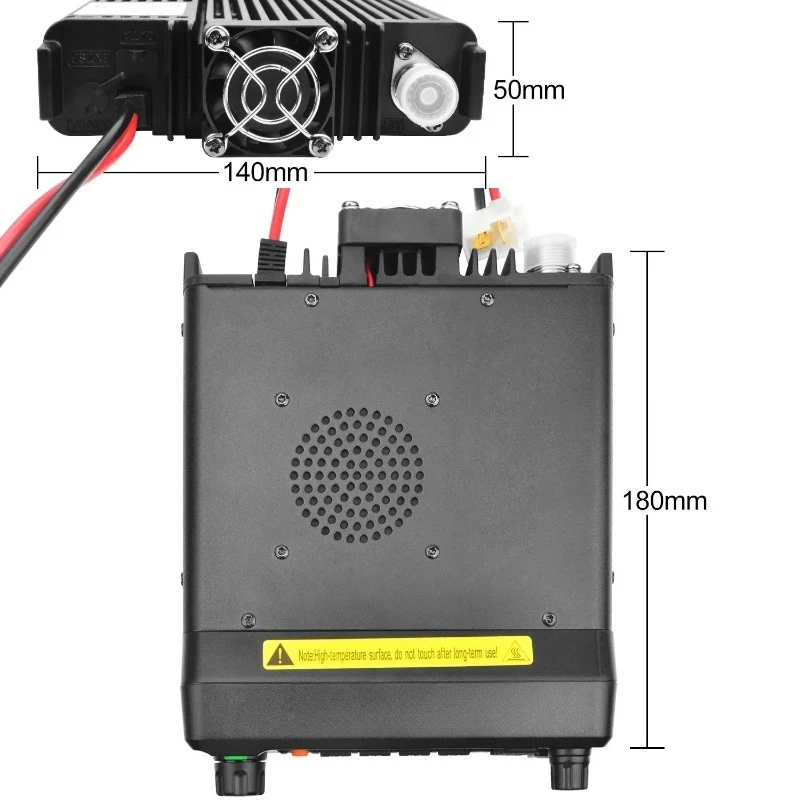 

UHF 50W Record 1000Ch VOX 1750Hz Vehicle Long Range Communication Walkie Talkie TYT MD-9600 DMR Mobile Radio GPS Dual Band VHF