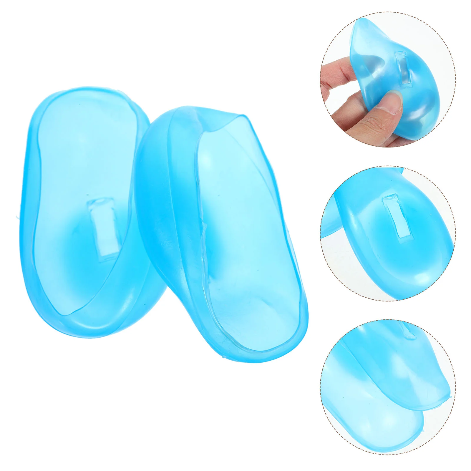 

Silicone Ear Cover Earbuds Hair Dryer Waterproof Shield Travel Sleep Headphones