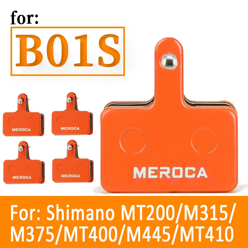 

Resin Disc Brake Pads for Shimano B01s B05s MT200 M315 M375 M445 M446 M395 Mt410 Mt400 B03s Road Mtb Mountain Bike Brake Pads