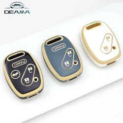 For HONDA Accord CRV Pilot Civic 2003 2007 2008 2009 2010 2011 2012 2013 TPU Car Key Case Cover Shell Fob Holder Bag