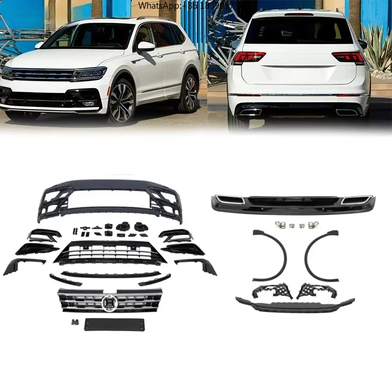 Factory New High Quality Body Kit for Tiguan 2018 Upgrade to Rline Facelift Tuning Kit