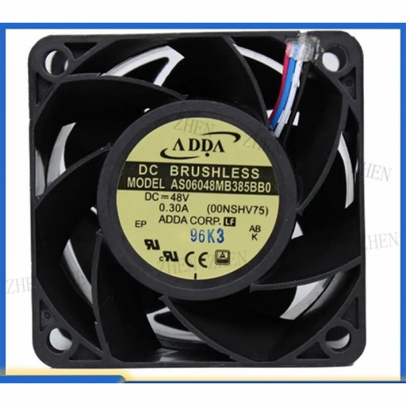 

Y ДЛЯ ADDA AS06048MB385BB0 48 В 0,30 А 6038 6 см 4-проводной охлаждающий вентилятор для серверного корпуса