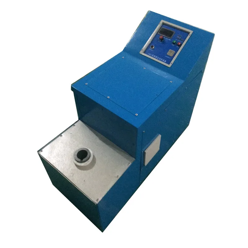 

Hitfar Step Cabinet Type 18 KW 380 V 3 P 5 KG Induction Melting Furnace For Gold Purification