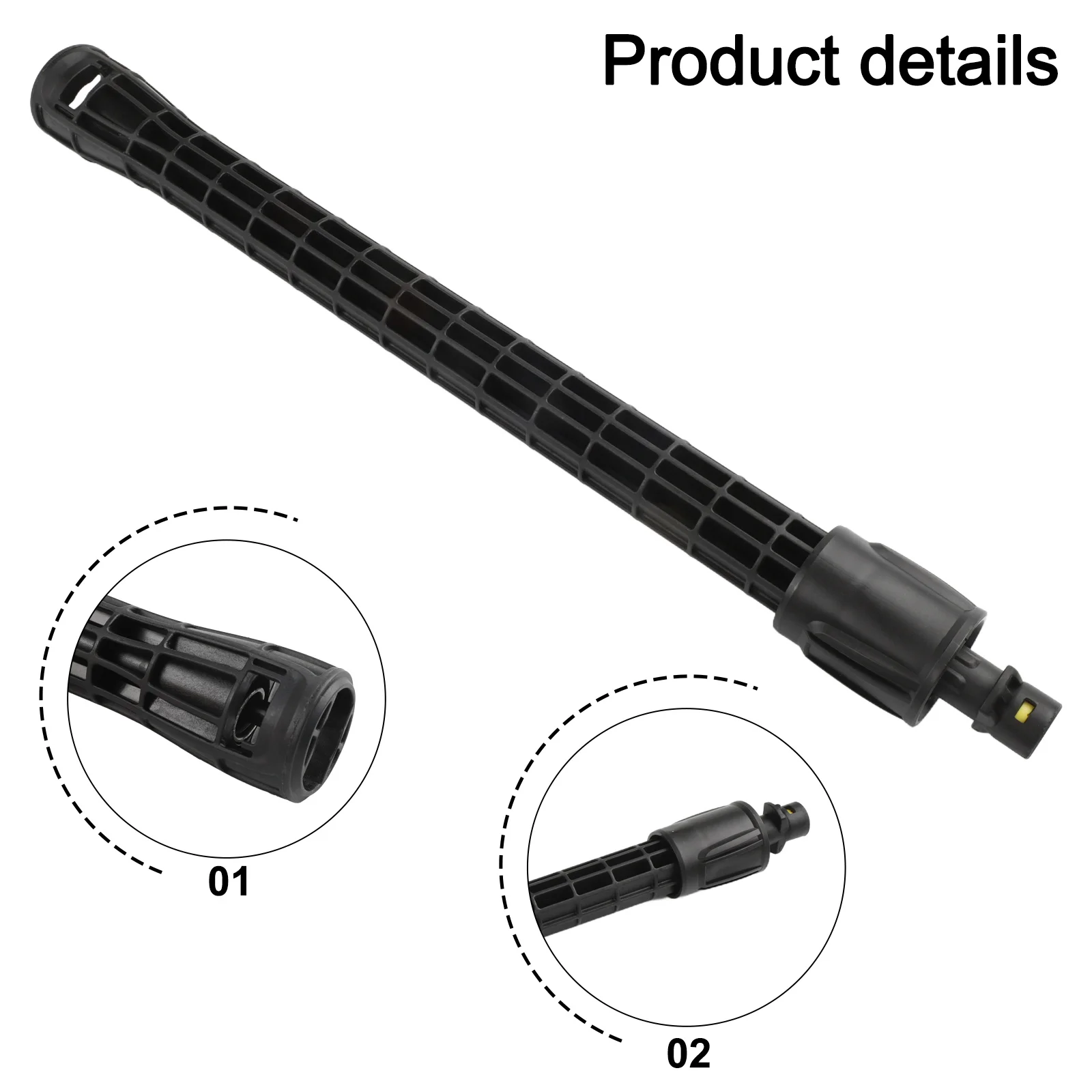 Spray Lance Extension For K2-K7 PS20 High Pressure Cleaning Machine Spray Lance Extension Rod Garden Cleaning Tools Fittings