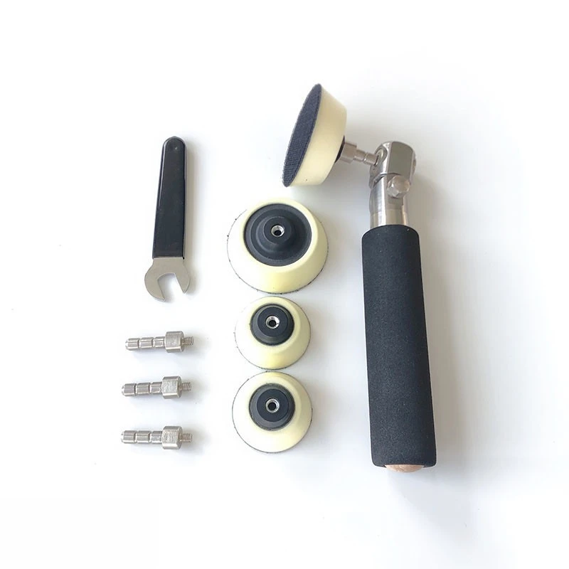 

2025 Wood rotary grinding tool - Handheld adjustable-anglewoodworking lathe accessory - Manual polishing and grinding tool