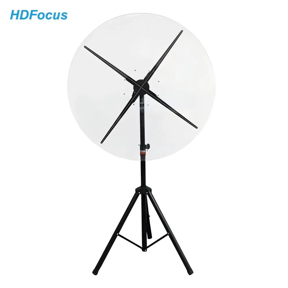 Hologram Fan 100Cm 3D Holographic Display Hologram Equipment Holographic Projector 3D Hologram Fan Stand With Cover