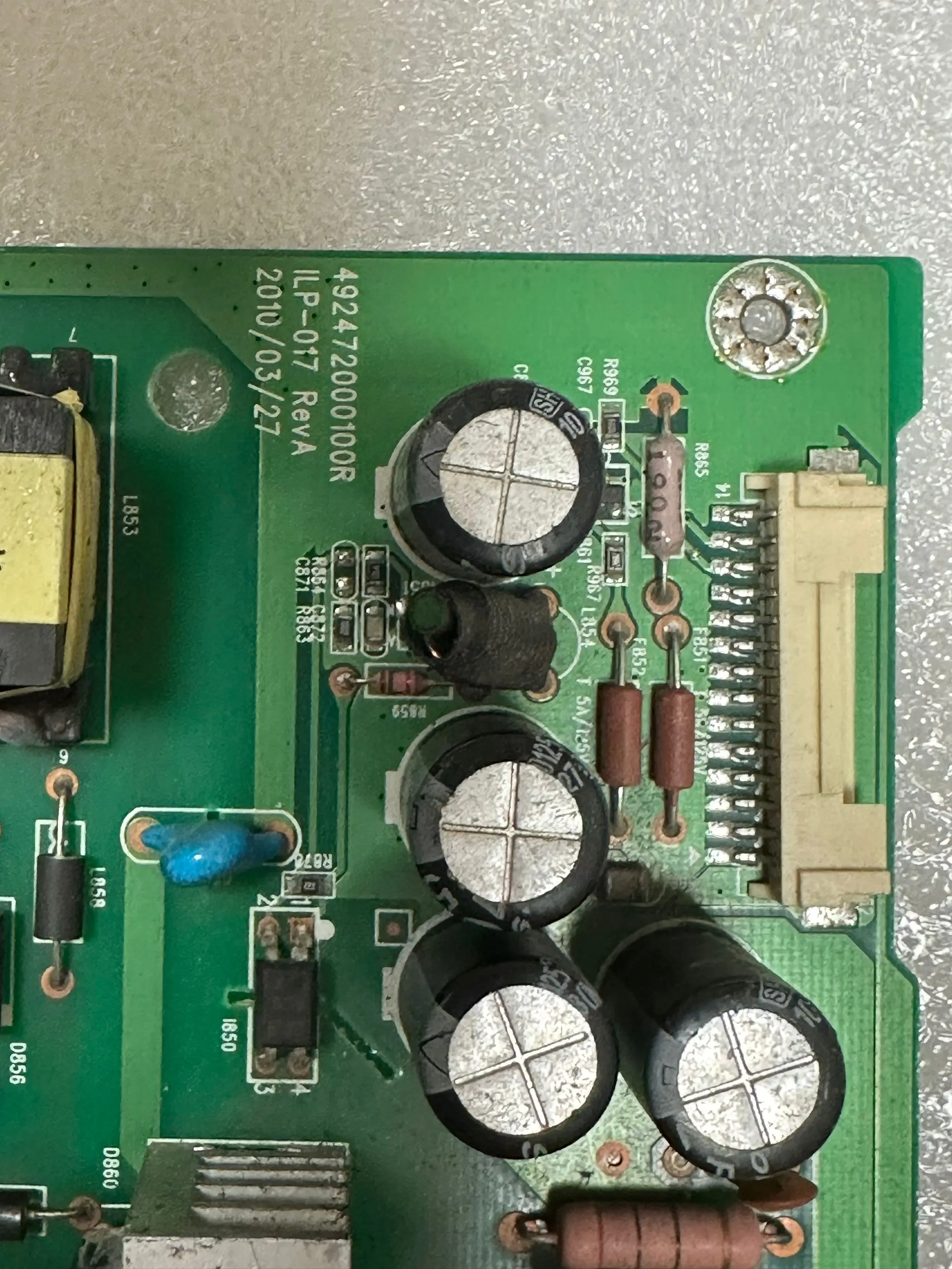 오리지널 파워 패널 모델용 파워 보드, U2410F, 492472000100r, ilp-017 스팟