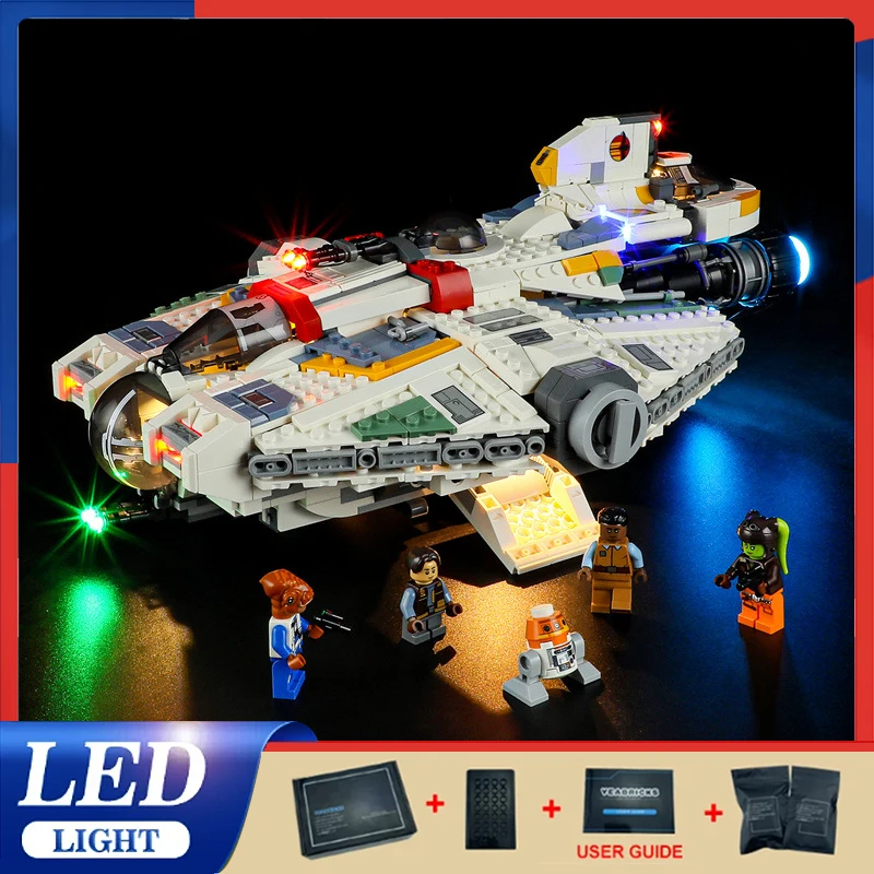 Diy LED Light Kit For LEGO 75357 Ghost & Phantom II (Only LED Light,Without Blocks Model )