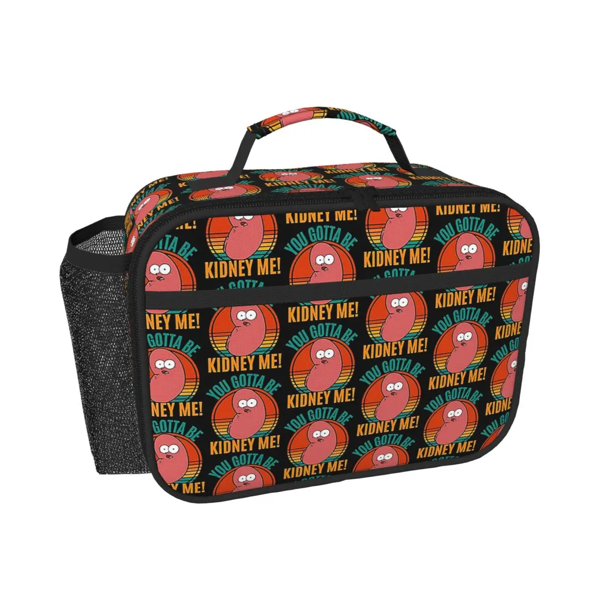 

Kidney Funny Pun For A Kidney Donor You Gotta Be Kidney Me Insulated Lunch Bag for Women Kids Food Boxes Thermal Lunch Box Tote