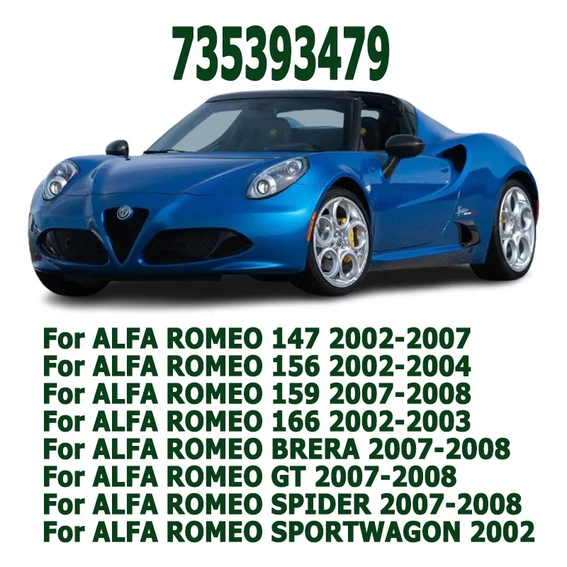 1/4pcs 735393479 PDC Parking Assist Sensor Car Accessories For Alfa Romeo 147 156 159 166 Brera GT Spider Sportwagon