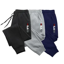 2024 Allenamento Fitness Pantaloni da pista di marca Autunno Inverno Pantaloni sportivi da uomo in cotone Pantaloni da jogging Pantaloni sportivi da uomo Pantaloni skinny casual