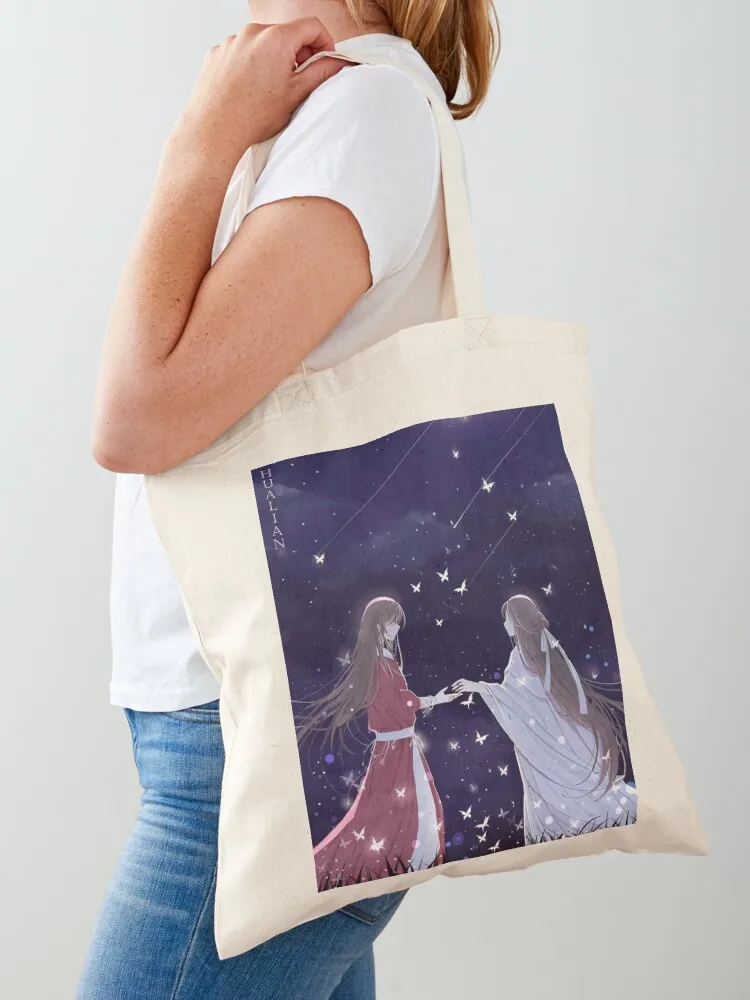 TGCF Romantic Butterfly Tote Bag supermarket folding bag handbag shoping bag custom tote