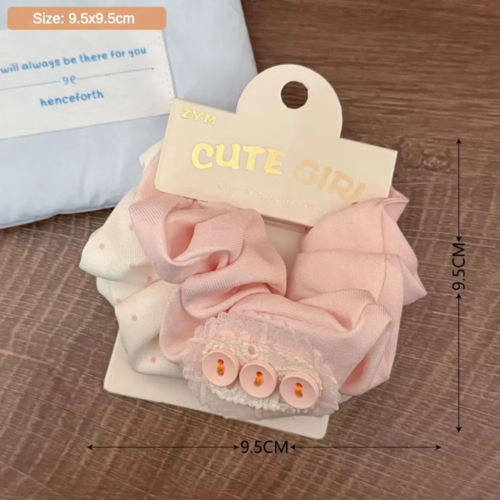 

Высокая эластичность, повязка на голову для толстой кишки, милый цветок, кружево, карамельный цвет, хвост, повязка для волос, мультяшный дизайн, эластичные резинки для волос