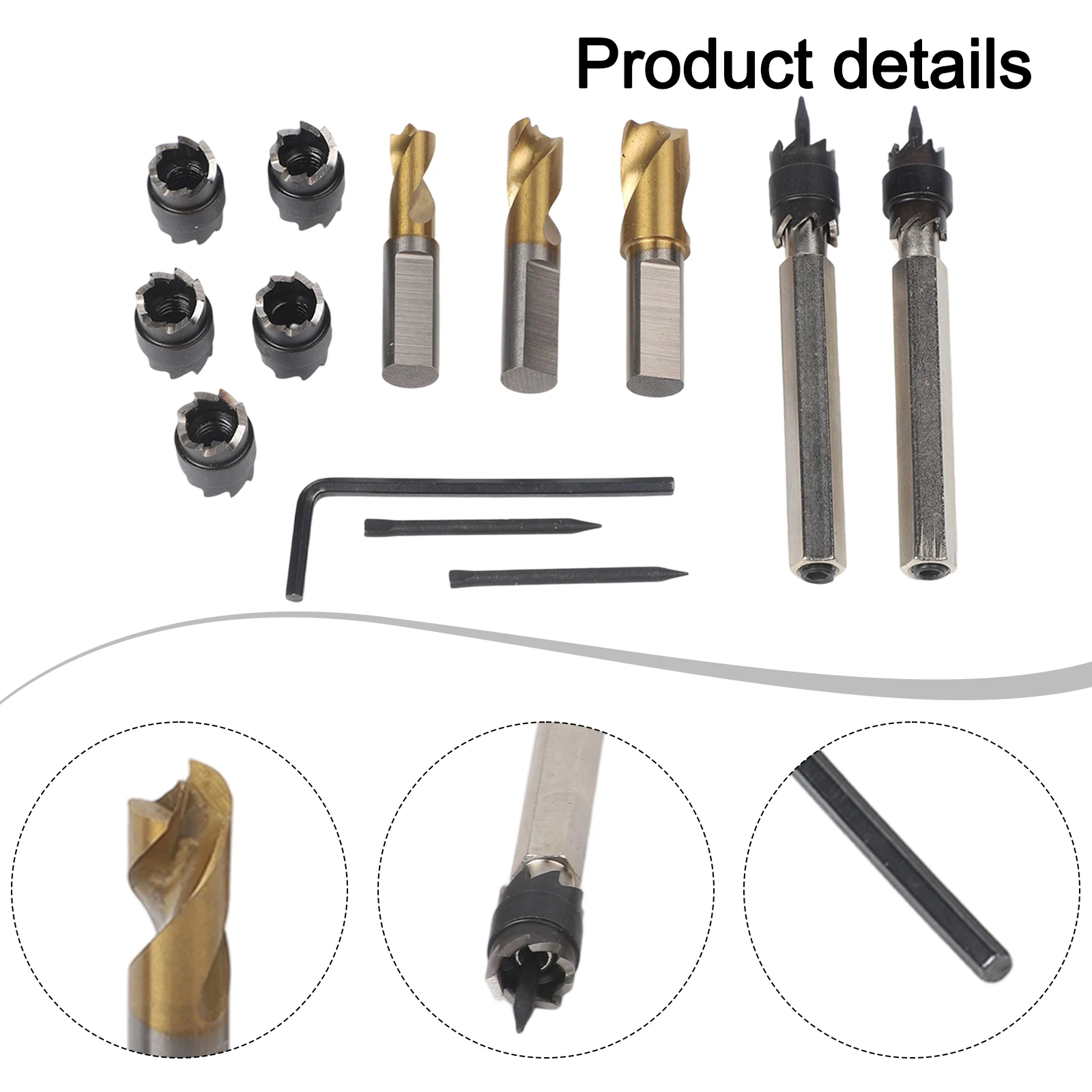 

Dedicated 13pcs HSS Welding Drill Bit Set for Precision Cutting in Iron and Steel with Special Centring Design