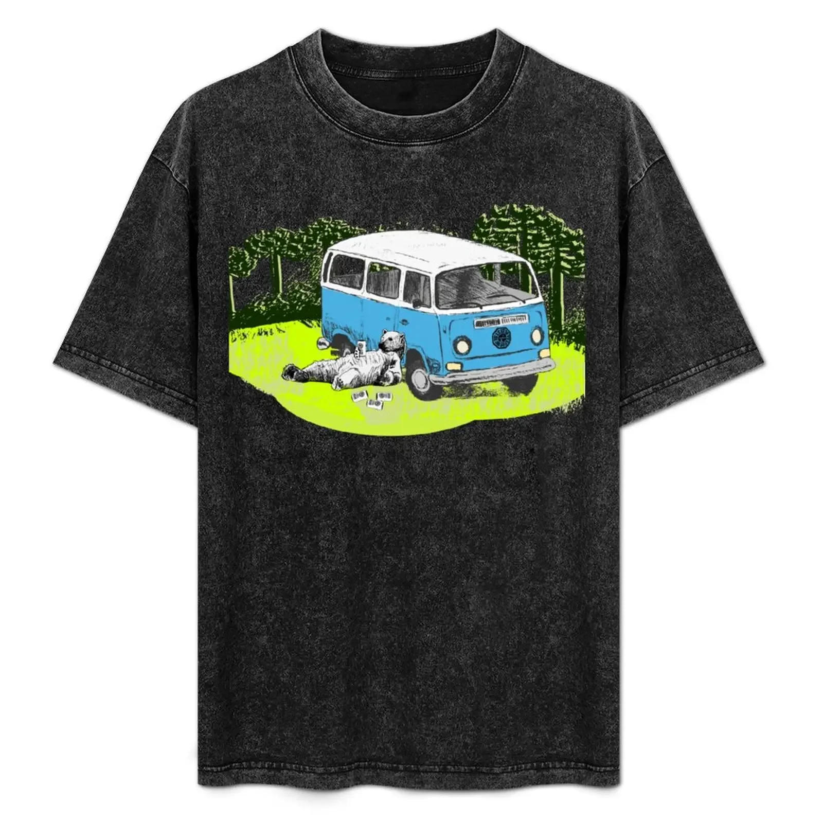 

Polar bear relaxing on lost island - Dharma beer T-Shirt Plus Size Everyday Tee Shirt