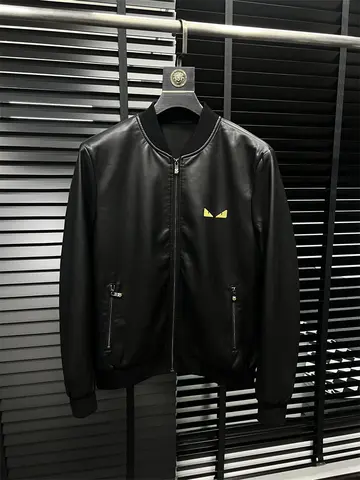 스타일리시한 가죽 재킷 청년 가을 스타일리시한 캐주얼 야구 칼라 남성용 멋진 가죽 재킷 외투 재킷 가죽 재킷