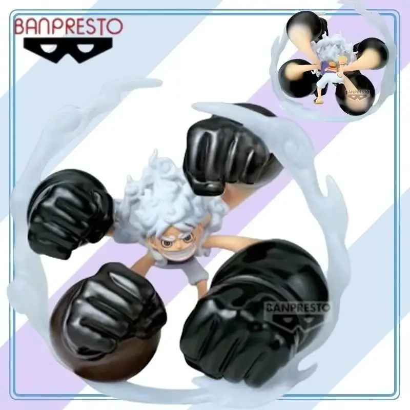 【أصلي 100%】BANDAI BANPRESTO واحد من The Navigator WCF نموذج خاص Monkey D. Luffy مجموعة أدوات جراج بيضاء بخمسة مطاطية