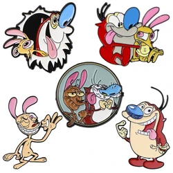 Jocular Cartoon Enamel Pin Brooches For Women Lapel Pins Badge on Backpack Costume Accessories Fashion Jewelry Gifts for Friends