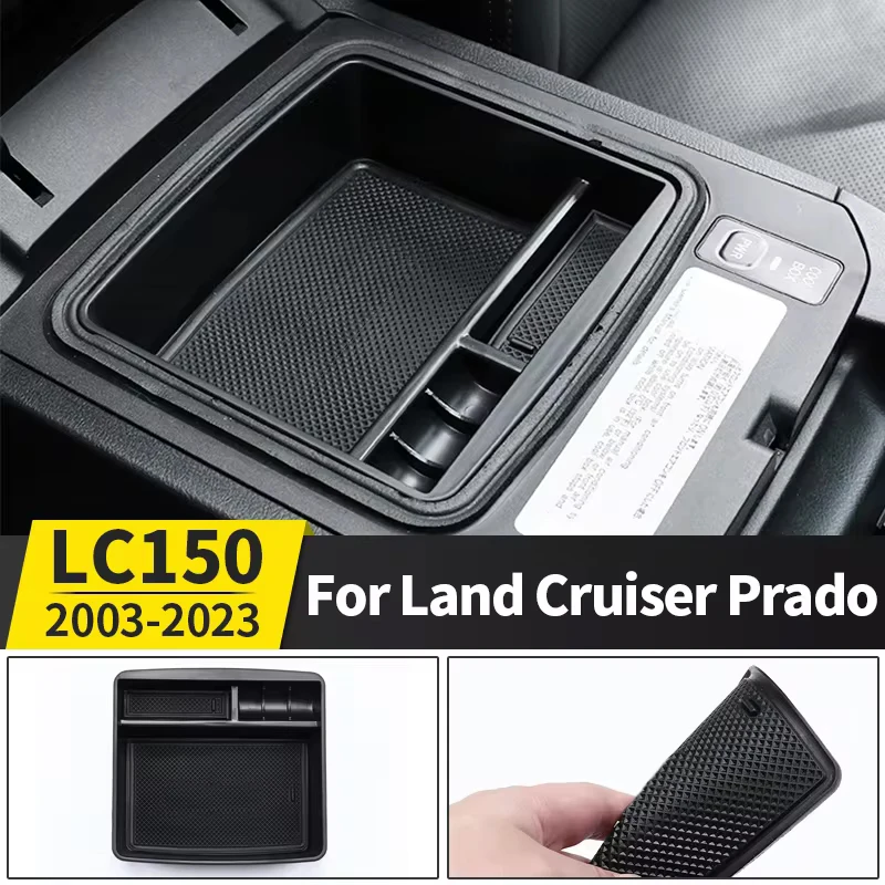 

For Toyota Land Cruiser Prado 150 2003-2023 armrest box refrigerator storage box modification accessories 120 FJ150 LC150 J15