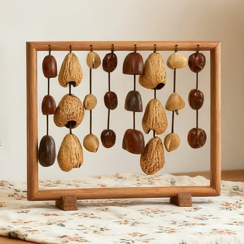 الجوز قذيفة الرياح الدقات التأمل الصوت شفاء الرياح الدقات اليقظة اليوغا أجراس الاسترخاء الروحي الآلات الموسيقية #5