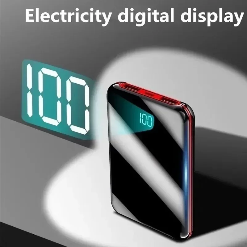 

30000mAh Display Mini Power Bank with External Battery Power Bank for Xiaomi lphone 30000 mAh Portable Charger