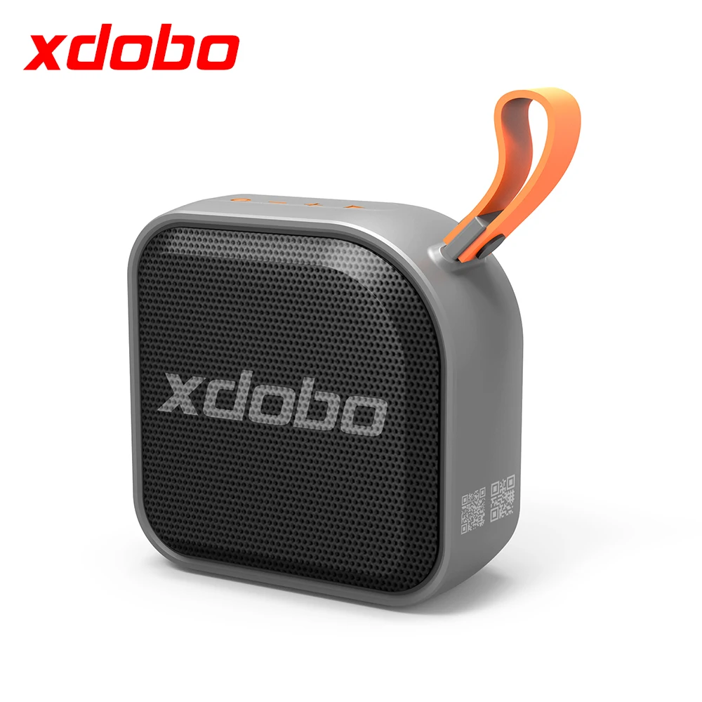 Xdobo Prince 1995 portable wireless Bluetooth speaker 15W outdoor cycling card insertion subwoofer TF/AUX/MP3 mini music player