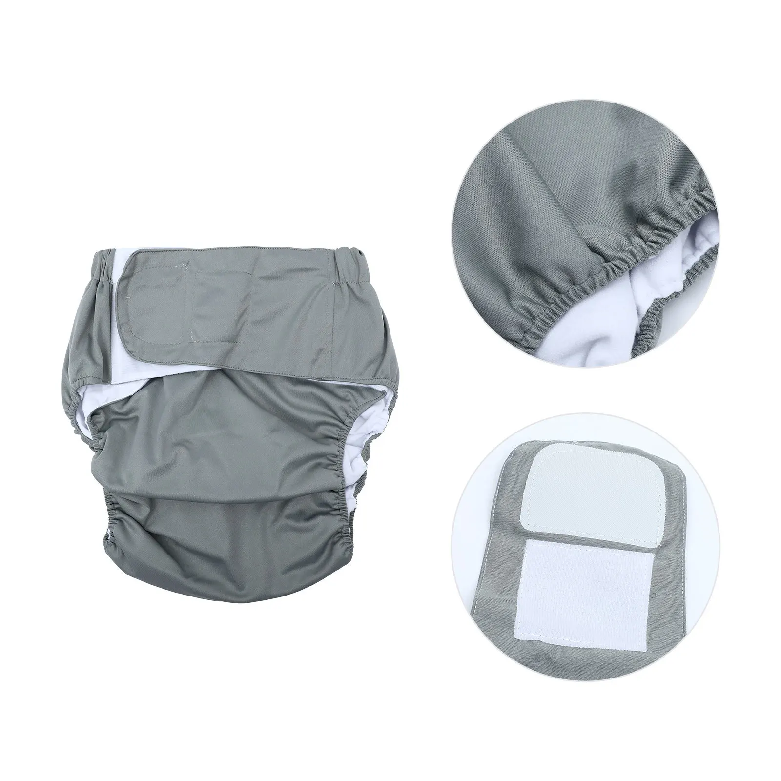

1Pcs Tape Cloth Diaper Adjustable Waterproof Breathable Adults Elderly Washable Absorbent Leakproof Reusable Protection