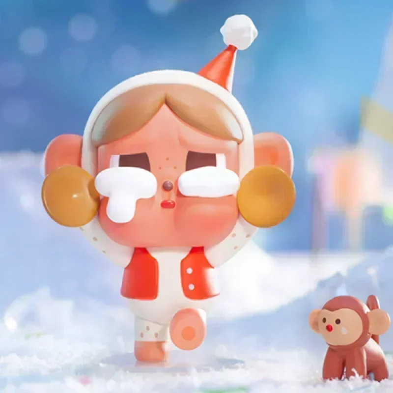 

POP MART CRYBABY Crying Parade Series, натуральная слепая коробка, загадочная коробка, кавайные украшения, фигурки, домашний декор, настольная модель, куклы