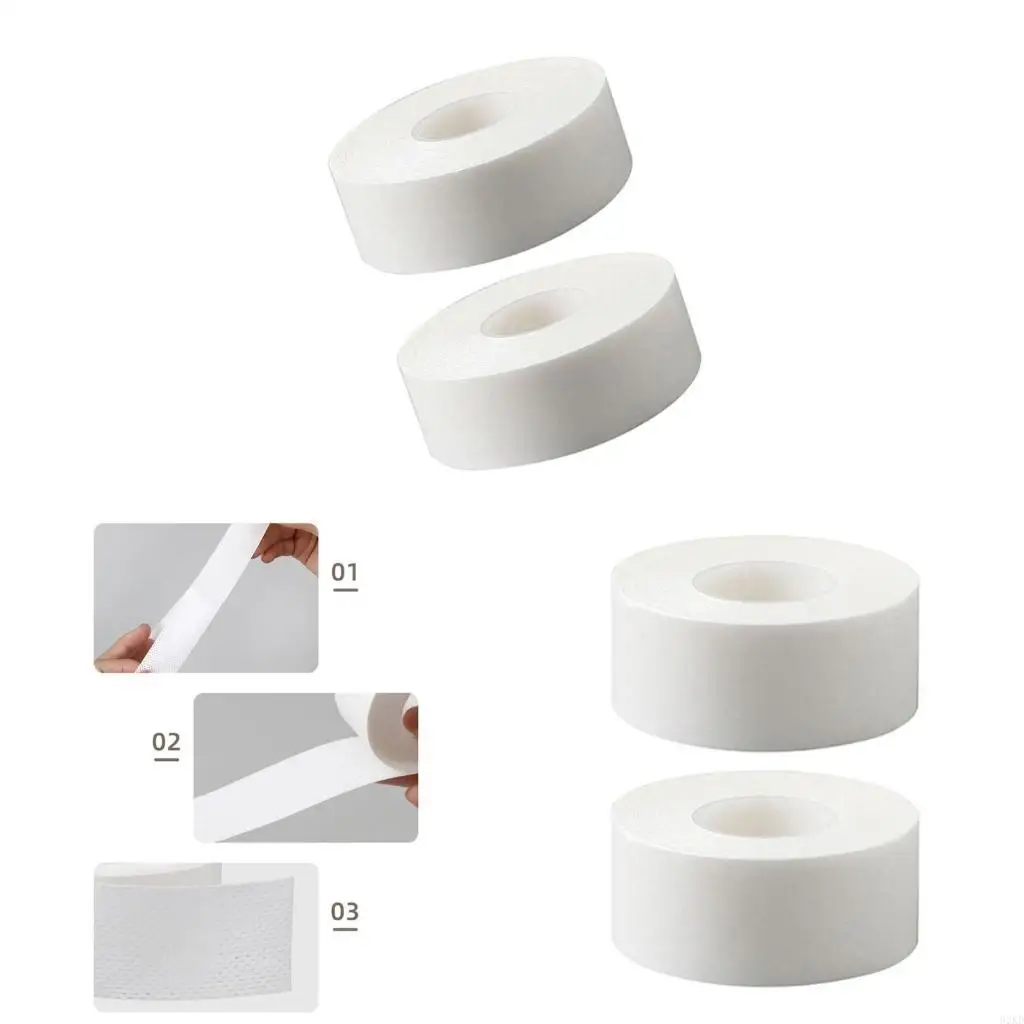 62KD 2 Rolls Shirt Collar Protector Disposable Shirt Neck Liner Invisible Protector
