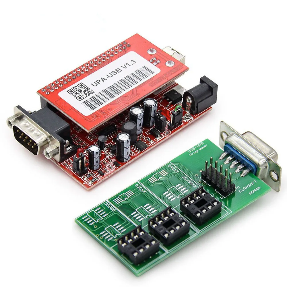 해외 오리지널 UPA USB 프로그래머 V1.3, 전체 어댑터 포함, 메인 유닛 UPA-USB 1.3, ECU 칩 튜닝 및 OBD2 도구, 전문가용